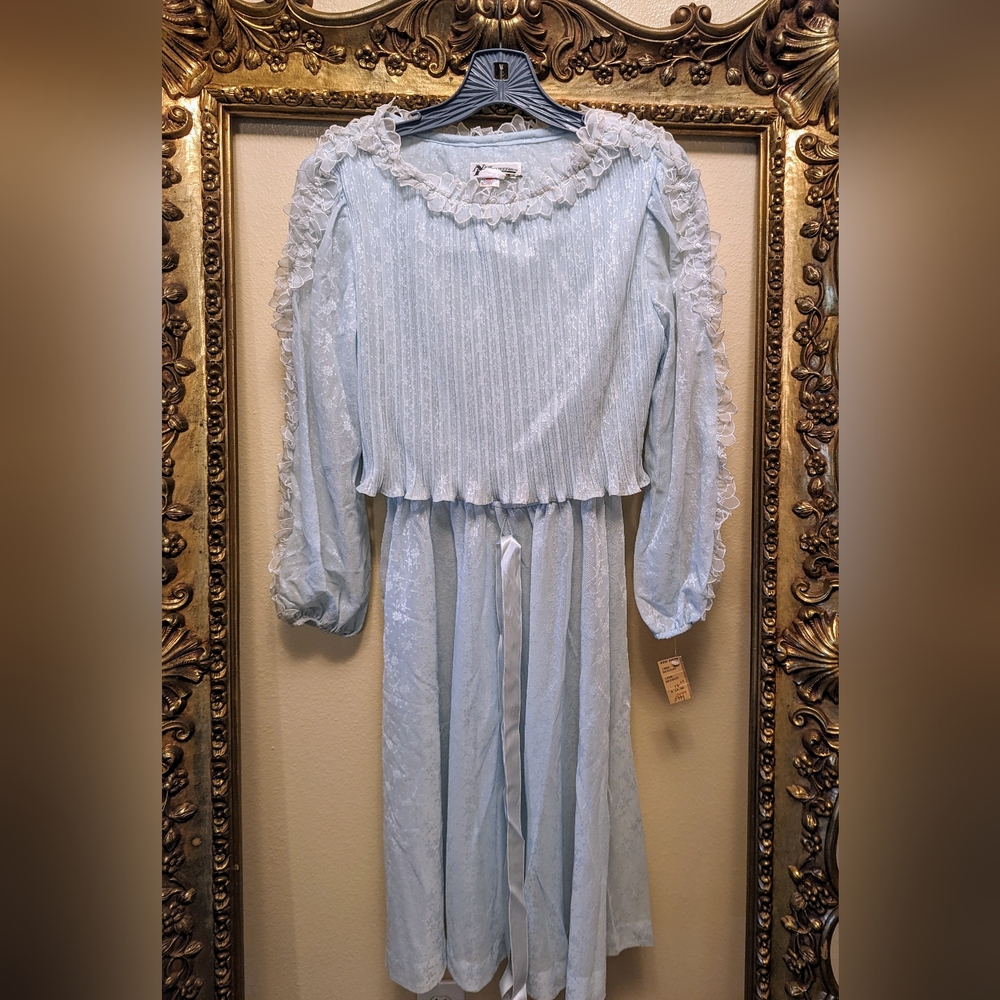 VINTAGE COTTAGE CORE LOLITA DRESS SZ SM